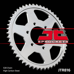 JT, rozeta 816 39 Suzuki GSXR1100, GSXR750 (92-95) (JTR816.39)* (řetěz 530) - zaměnitelné s 825 39
