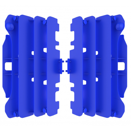 POLISPORT OSŁONY CHŁODNICY (KRATKI) YAMAHA YZ250/450F 07-09 KOLOR NIEBIESKI