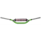 RENTHAL KIEROWNICA 1,1/8 CALA (28,6MM) MX TWINWALL 998 HANDLEBAR GREEN REED / WINDHAM PADDED KOLOR ZIELONY Z GĄBKĄ