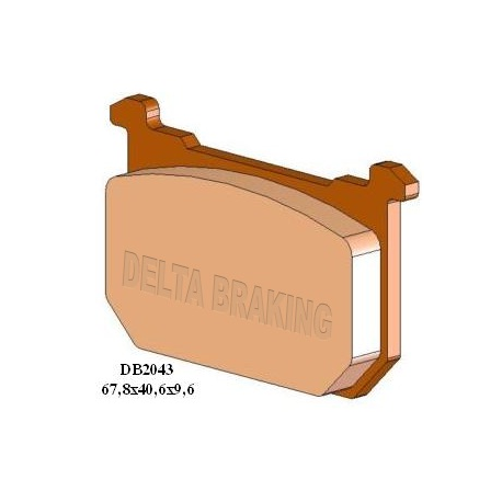 DELTA BRAKING KLOCKI HAMULCOWE KH66, KH68