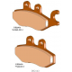 DELTA BRAKING KLOCKI HAMULCOWE KH418 PIAGGIO 125/150/250/300/350/400/500 TYŁ