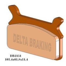 DELTA BRAKING KLOCKI HAMULCOWE KH201 HARLEY