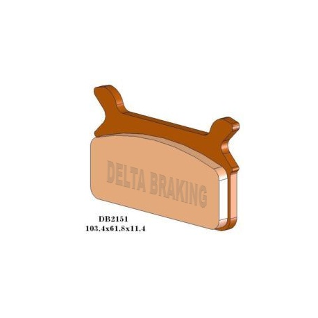 DELTA BRAKING KLOCKI HAMULCOWE KH201 HARLEY