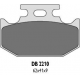 DELTA BRAKING KLOCKI HAMULCOWE KH152, KH152/2 - ZASTĘPUJĄ DB2210MX-D ORAZ DB2210QD-D