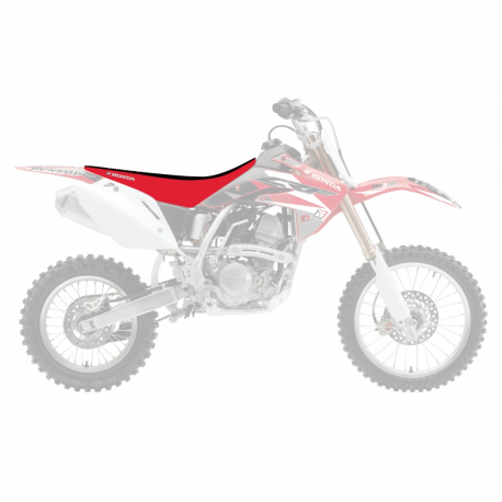 BLACKBIRD POKROWIEC/POSZYCIE NA SIEDZENIE HONDA CRF 150R '07-'19, DOUBLE GRIP 3, KOLOR CZERWONY+CZARNY