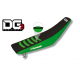 BLACKBIRD POKROWIEC/POSZYCIE NA SIEDZENIE KAWASAKI KXF 250 '13-'18, 450 '12-'19 DOUBLE GRIP 3, KOLOR CZARNY/ZIELONY