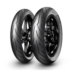 Pirelli, pneu 70/90-17 Diablo Rosso Sport 38S M/C TL, přední/zadní, DOT 03/2023
