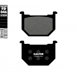 GALFER KLOCKI HAMULCOWE KH51 SUZUKI GN/GS/GSX PRZÓD