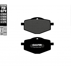 GALFER KLOCKI HAMULCOWE KH101