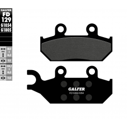 GALFER KLOCKI HAMULCOWE KH172 YAMAHA XT 600 92-03, XTZ 660 91-98