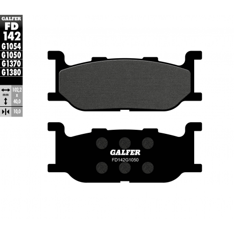 GALFER KLOCKI HAMULCOWE KH179 PÓŁMETALICZNE YAMAHA