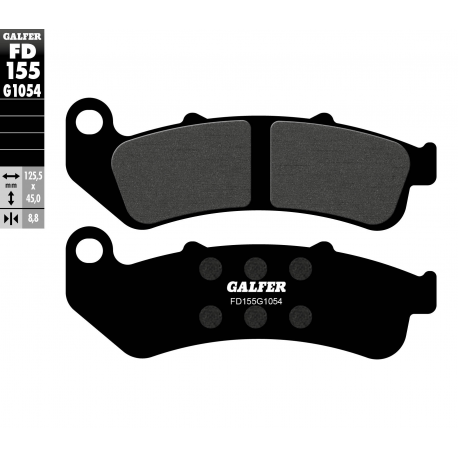 GALFER KLOCKI HAMULCOWE KH189 HONDA CBR 1000F DUAL (93-99)