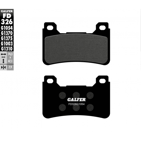 GALFER KLOCKI HAMULCOWE KH390 HONDA CBR 600/1000RR PRZÓD