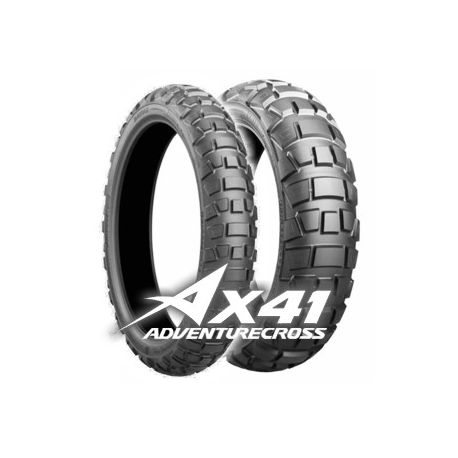 Bridgestone, pneu 150/70B18 AX41 70Q TL UM, zadní, DOT 06/2023