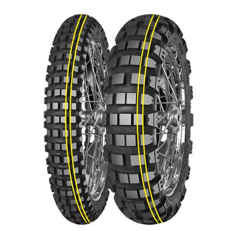 Mitas, pneu 120/90B17 Enduro Trail XT+ DAKAR (dvojitý žlutý pruh) 64T M+S, zadní, DOT 27/2023