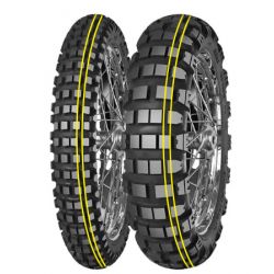 Mitas, pneu 130/80B17 Enduro Trail XT+ Dakar (dvojitý žlutý pruh) 65R M+S, zadní, DOT 38/2023 