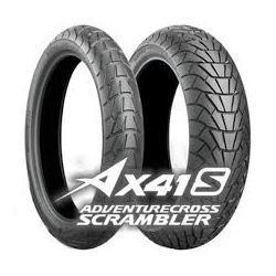 Bridgestone, pneu 100/90-19 BATTLAX ADVENTURECROSS SCRAMBLER AX41S57H TL, přední, DOT 38/2023