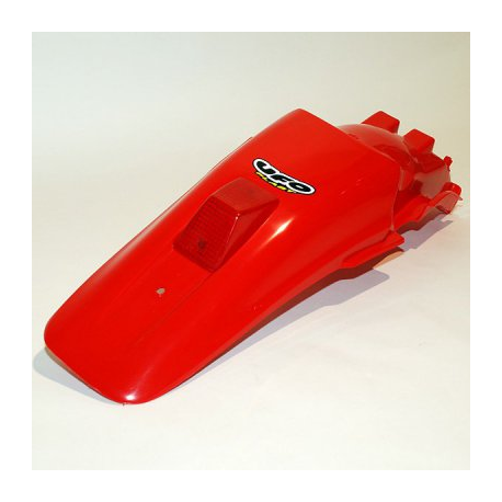 UFO BŁOTNIK TYŁ HONDA XR 650R '00-'07 Z KLOSZEM LAMPY KOLOR CZERWONY