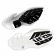 UFO OSŁONY RĄK (HANDBARY) FLAME HONDA CRF 250 '12-'17, CRF 450 '12-'16 KOLOR BIAŁY/CZARNY (Z MOCOWANIAMI)