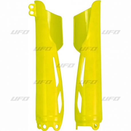 UFO OSŁONY TELESKOPÓW HONDA CRF 250R-RX '19, CRF 450R-RX '19 KOLOR ŻÓŁTY FLUO