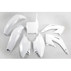 UFO, sada plastů, Honda CR 125/250 '04-'07 bílá barva (HO103E041)