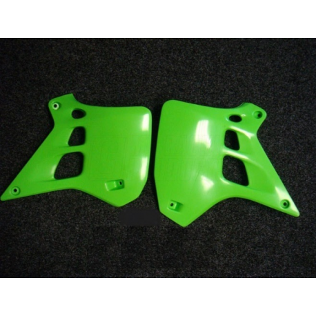 UFO OSŁONY CHŁODNICY KAWASAKI KX 250 '90-'91 KOLOR ZIELONY