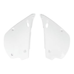 UFO BOCZKI TYLNE KAWASAKI KX 80 '91-'97 KOLOR BIAŁY