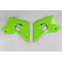 UFO OSŁONY CHŁODNICY KAWASAKI KDX 200 '95-18 KOLOR ZIELONY
