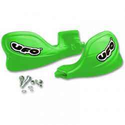 UFO OSŁONY RĄK (HANDBARY) KAWASAKI KX 125/250/500 '97-'99 KOLOR ZIELONY