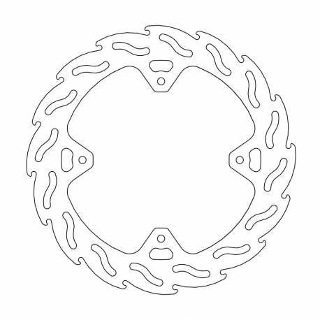 MOTO-MASTER PROMOCJA TARCZA HAMULCOWA TYŁ FLAME 240MM HONDA CRF 250/450 '04-