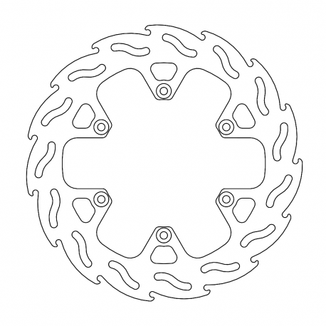 MOTO-MASTER TARCZA HAMULCOWA TYŁ 240MM FLAME KTM 450 RALLY '11- ,BETA 250/300/350/390/400/430/450/480/498/500 RR '13-'20