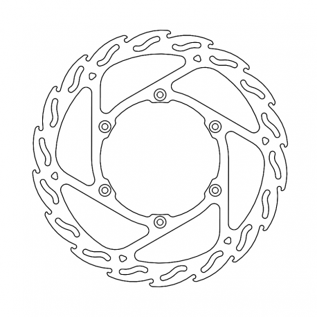 MOTO-MASTER TARCZA HAMULCOWA PRZÓD FLAME 270MM YAMAHA YZ/YZF 125/250/450 '16-, WRF 250 '17-'19, 450 '16-'18