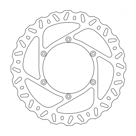 MOTO-MASTER TARCZA HAMULCOWA PRZÓD NITRO 270MM YAMAHA YZ/YZF 125/250/450 '16-, WRF 250 '17-'19, 450 '16-'18