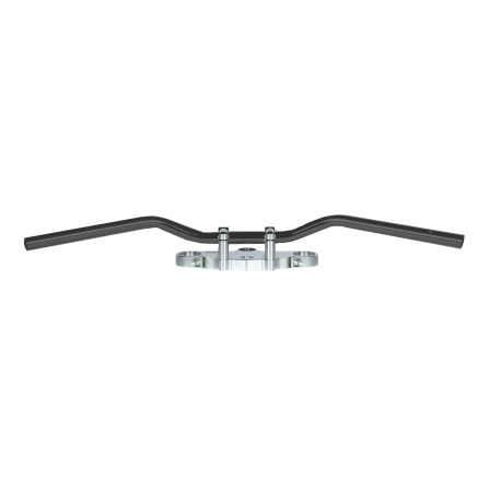 TRW LUCAS KIEROWNICA STALOWA 22MM SUPERBIKE SPORTIVE KOLOR CZARNY