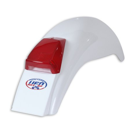 UFO BŁOTNIK TYŁ Z LAMPKĄ PRESTON '75-'79, ANCILLOTTI, VILLA FV '78-'79 KOLOR BIAŁY