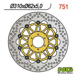 NG TARCZA HAMULCOWA PRZÓD HONDA CBR 900 98-99 (310x62x5) (6X6,5MM)