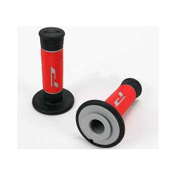 PROGRIP MANETKI PG790 OFF ROAD (22+25MM, DŁ.115MM) KOLOR SZARY/CZARNY/CZERWONY (TRÓJSKŁADNIKOWE) (790-229) (PG790/7)