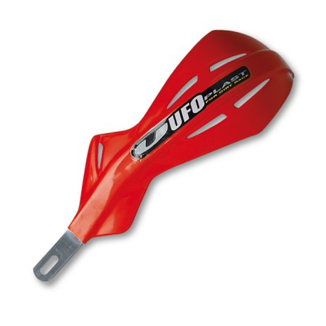 UFO OSŁONY RĄK (HANDBARY) ALU KOLOR CZERWONY (Z MOCOWANIAMI 22MM)