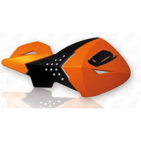 UFO OSŁONY RĄK (HANDBARY) ESCALADE KOLOR CZARNO/POMARAŃCZOWY (Z MOCOWANIAMI 22MM) - PROMOCJA - STD CENA 141,90
