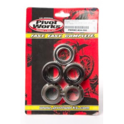 PIVOT WORKS ZESTAW ŁOŻYSK Z TULEJKAMI WODOSZCZELNYMI KOŁA TYLNEGO KAWASAKI KX125 03-05/ KX 250 03-07/ KX450F/ KX250F 04-07