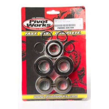 PIVOT WORKS ZESTAW ŁOŻYSK Z TULEJKAMI WODOSZCZELNYMI KOŁA TYLNEGO SUZUKI RM 125 '00-'07