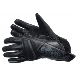 ROLEFF (2021) RĘKAWICE SKÓRZANE DAMSKIE MODEL RO79 KOLOR CZARNY ROZMIAR M