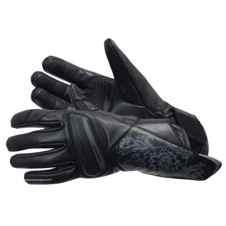 ROLEFF (2021) RĘKAWICE SKÓRZANE DAMSKIE MODEL RO79 KOLOR CZARNY ROZMIAR XS