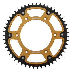 SUPERSPROX PROMOCJA ZĘBATKA TYLNA 289 51 STEALTH (STALOWO-ALUMINIOWA) HONDA CR/CRF '83-'16 (JTR210.51) KOLOR ZŁOTY
