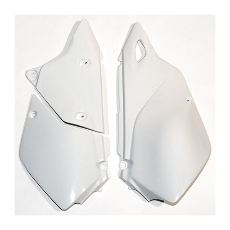 UFO BOCZKI TYLNE SUZUKI DRZ 400E '00-'09 KOLOR BIAŁY
