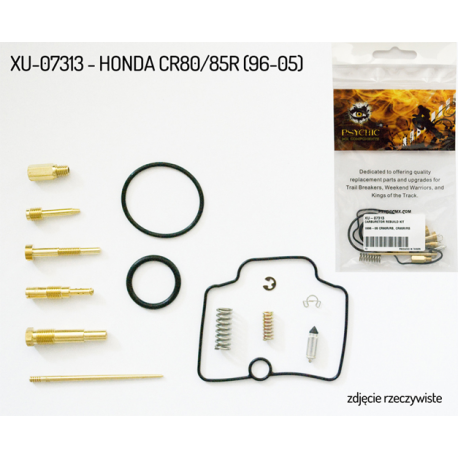 NACHMAN ZESTAW NAPRAWCZY GAŹNIKA HONDA CR 80/85R '96-'05 (PSYCHIC)(26-1247)