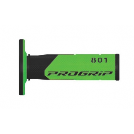 PROGRIP MANETKI PG801 OFF ROAD (22+25MM, DŁ.115MM) KOLOR CZARNY/ZIELONY (DWUSKŁADNIKOWE) (801-138) (PG801BK/GR)