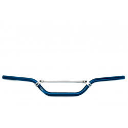 ACCEL 2020 NOWY TOWAR KIEROWNICA ALUMINIOWA Z POPRZECZKĄ (22,2MM) MX MINI KOLOR NIEBIESKI (SZER. 732MM, WYS. 100MM)