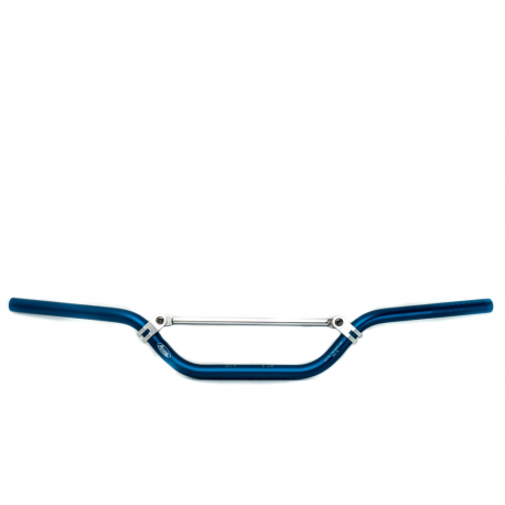 ACCEL 2020 NOWY TOWAR KIEROWNICA ALUMINIOWA Z POPRZECZKĄ (22,2MM) MX MINI KOLOR NIEBIESKI (SZER. 732MM, WYS. 100MM)