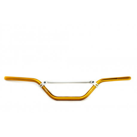 ACCEL 2020 NOWY TOWAR KIEROWNICA ALUMINIOWA Z POPRZECZKĄ (22,2MM) ATV NISKA KOLOR ZŁOTY (SZER. 770MM, WYS. 130MM)